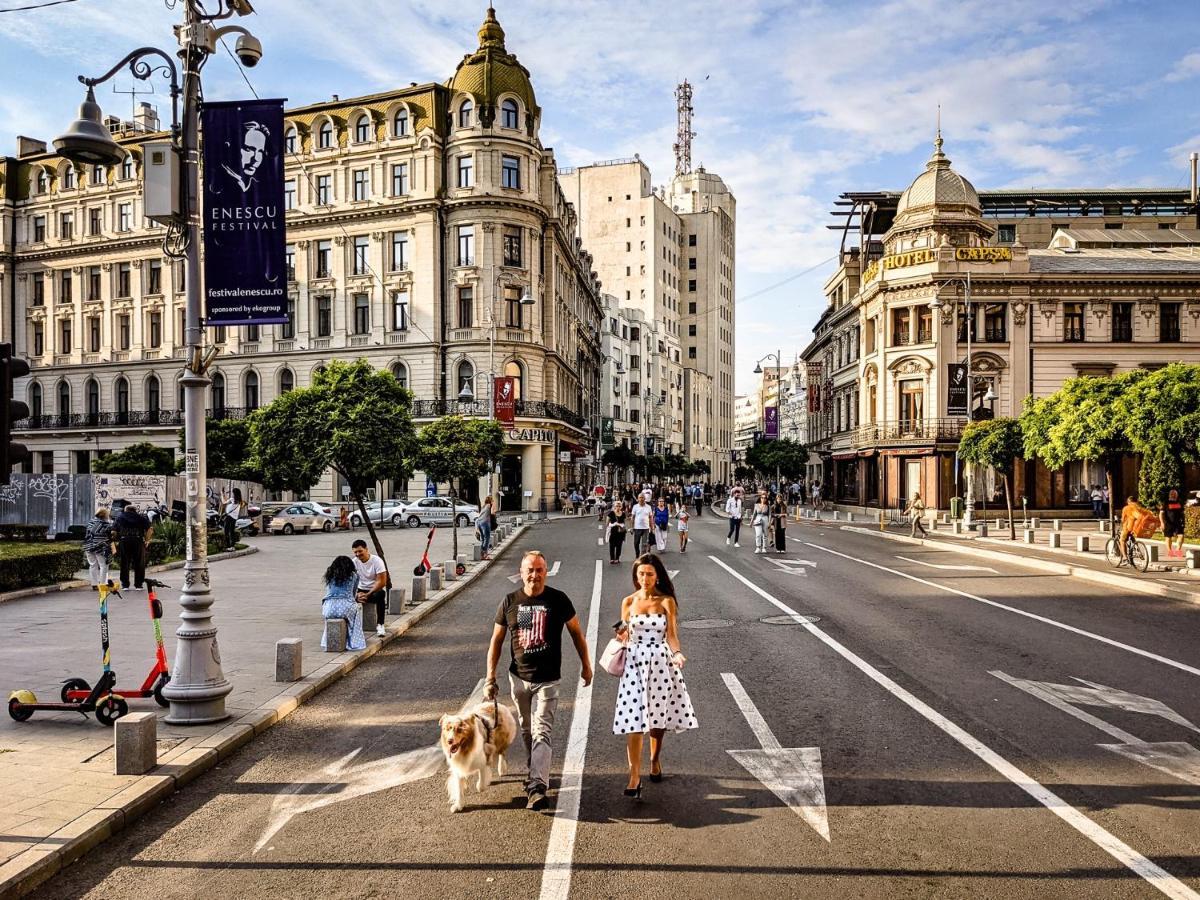 Downtown Victoria Apartments By Citybookings บูคาเรสต์ ภายนอก รูปภาพ